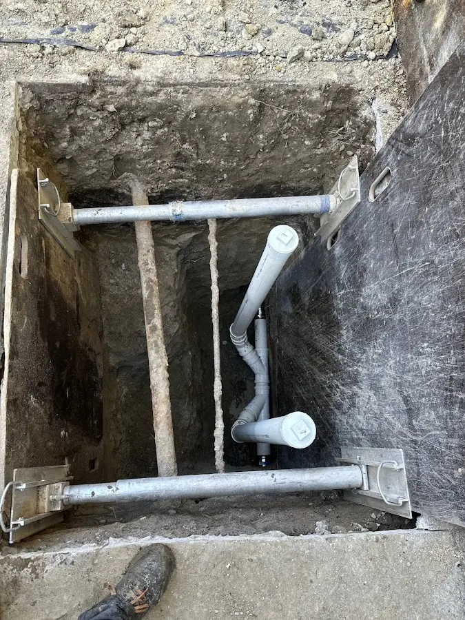 Experienced plumber completing Gas Line Repair work in Moorestown